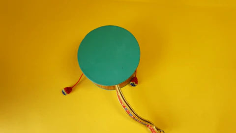 Medium Fine Tibetan Buddhist Damaru