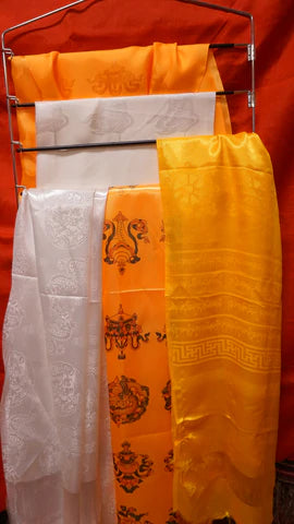 Multi-color Printed High Quality Tibetan Offering Khatag