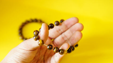 Stretchable Tiger Eye Mala