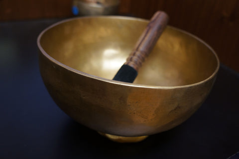Large Brass Singing Bowl