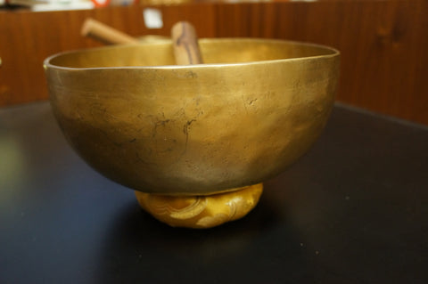 Large Brass Singing Bowl