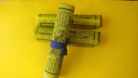 Medium Buddhist Windhorse Prayer Flag