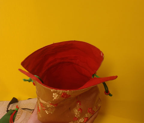 Large Drawstring Mala-type Bags