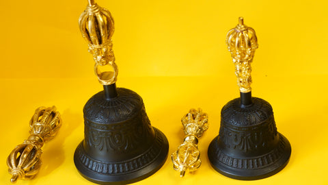 Large Ghanta and Vajra ( Bell and Dorjee)