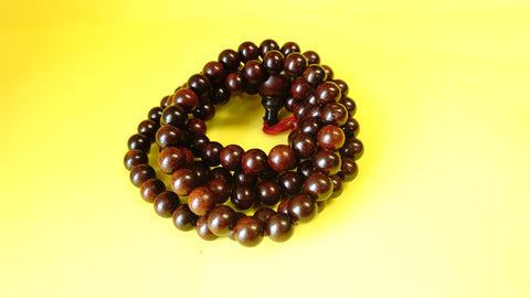 Large Red Sandlewood Mala Beads