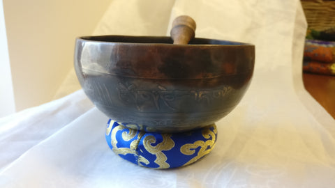 Small Om Singing Bowl